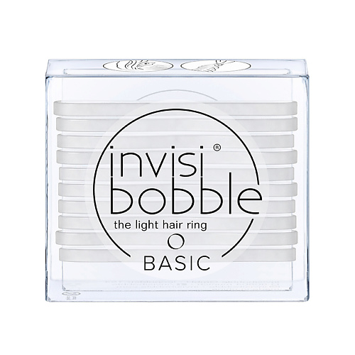 INVISIBOBBLE Резинка для волос invisibobble BASIC Crystal Clear beardburys очищающий шампунь для волос clear shampoo 1000 0