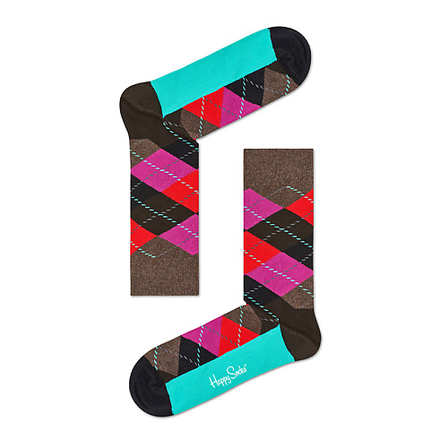 цена Носки HAPPY SOCKS Носки Argyle 8000