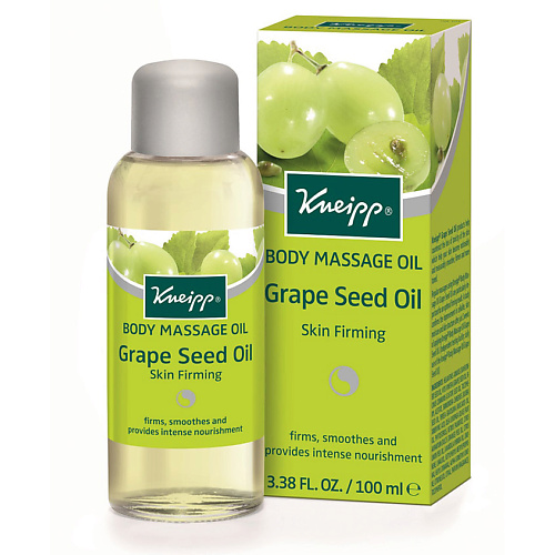 

KNEIPP Масло для тела массажное из виноградных косточек, Масло для тела массажное из виноградных косточек