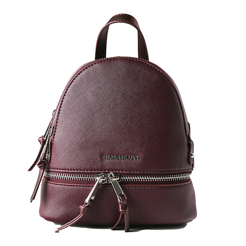 ЛЭТУАЛЬ WANDERLUST Рюкзак Wanderlust Saffiano small цвета вина лэтуаль wanderlust косметичка wanderlust saffiano small purple