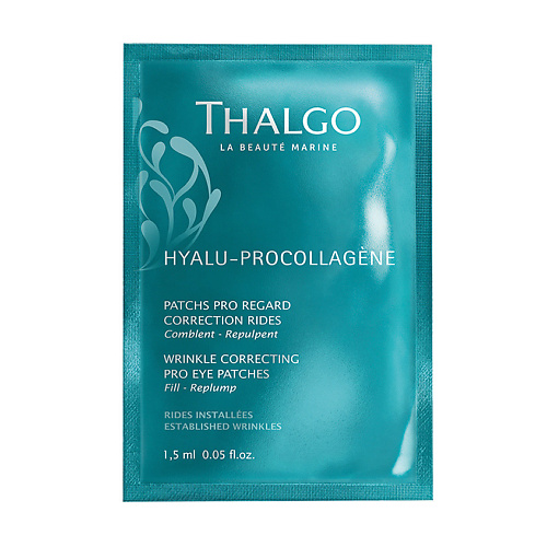 THALGO Патчи для кожи вокруг глаз разглаживающие морщины Hyalu-Procollagene Wrinkle Correcting Pro Eye Patches