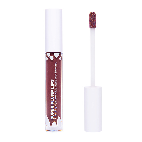 ЛЭТУАЛЬ Гиалуроновый блеск-плампер для губ с ментолом SUPER PLUMP LIPS Plumping Hyaluronic Lip Gloss with Menthol super small vga card audio and video converter hd 1080p vga to usb2 0 video capture card with vga cable and usb cable no plug in