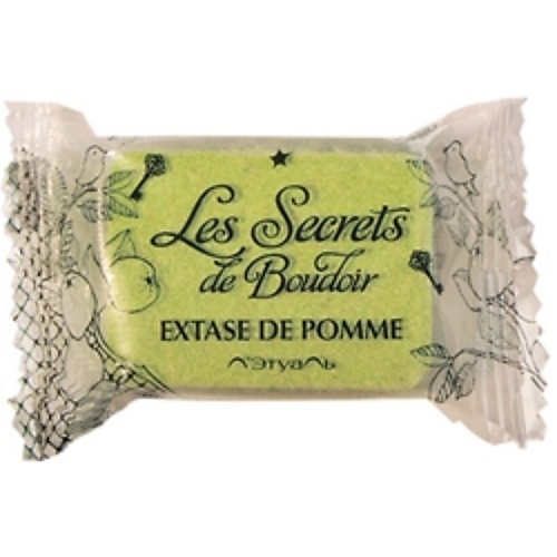 ЛЭТУАЛЬ Les Secrets de Boudoir. Ароматный кубик для ванны EXTASE DE POMME лэтуаль les secrets de boudoir ароматный кубик для ванны euphorie de rose