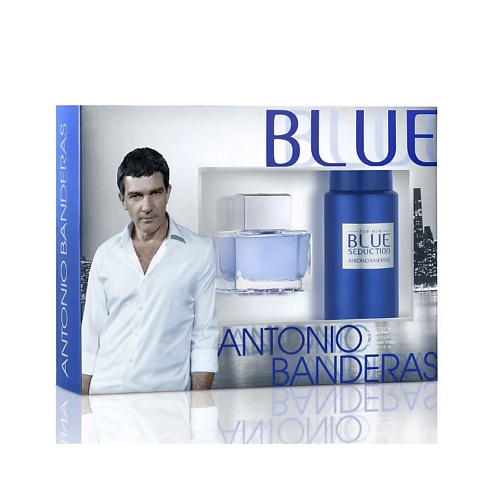 ANTONIO BANDERAS Подарочный набор Blue Seduction for Men giorgio armani набор the code of seduction