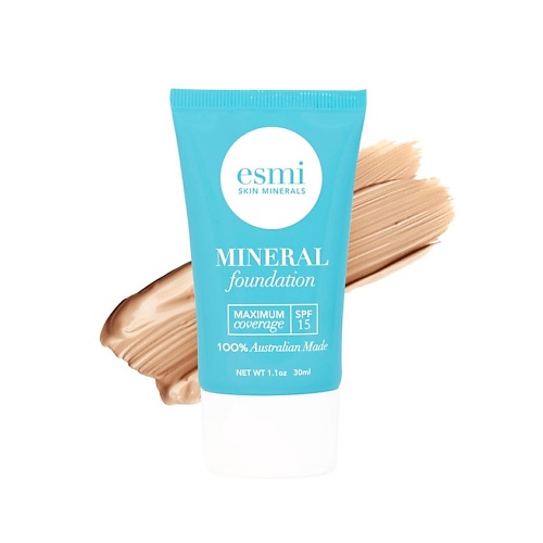 ESMI SKIN MINERALS Тональная основа минеральная Максимальное покрытие Liquid Mineral Foundation esmi skin minerals bb крем минеральный spf15 mineral bb cream