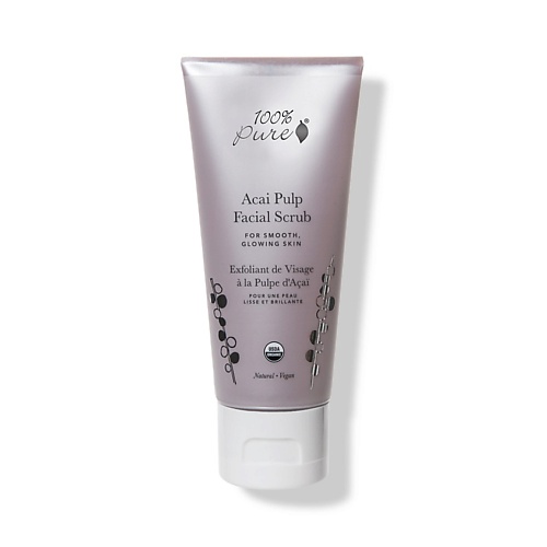 

100% PURE Крем-скраб для лица с ягодами Асаи Acai Pulp Facial Scrub, Крем-скраб для лица с ягодами Асаи Acai Pulp Facial Scrub
