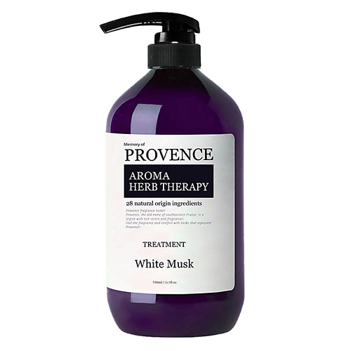 Кондиционер для волос MEMORY OF PROVENCE Кондиционер для всех типов волос White Musk шампунь для всех типов волоc provence memory of provence white musk 500 мл