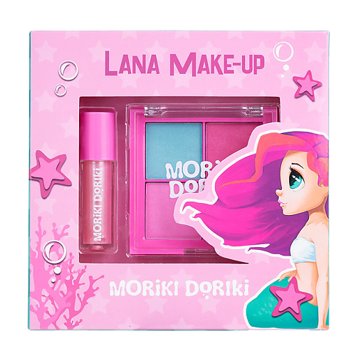 Набор средств для макияжа MORIKI DORIKI Набор для макияжа LANA Lip & Eyes moriki doriki набор для макияжа lana2