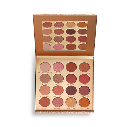 

MAKEUP OBSESSION Палетка теней для век Golden Honey, 16 оттенков, Палетка теней для век Golden Honey, 16 оттенков