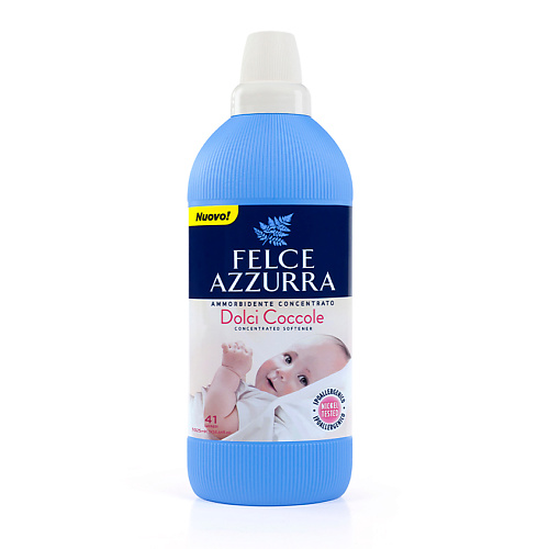 

FELCE AZZURRA Концентрированный кондиционер для белья Сладкие Объятия Dolci CoccoleConcentrated Softener, Концентрированный кондиционер для белья Сладкие Объятия Dolci CoccoleConcentrated Softener
