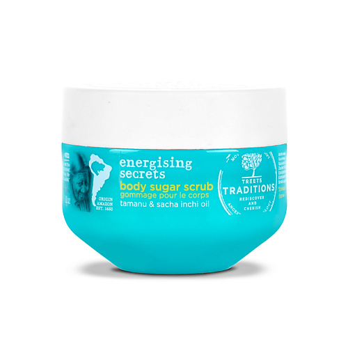 TREETS TRADITIONS Сахарный скраб для тела ENERGISING SECRETS