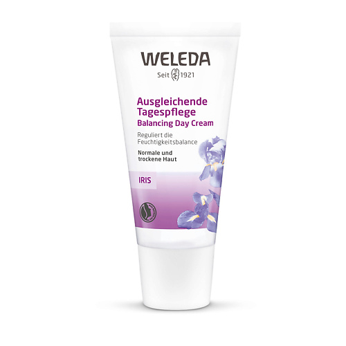 Крем для лица WELEDA Освежающий дневной ирисовый крем-уход для лица