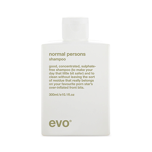 EVO [простые люди] шампунь для восстановления баланса кожи головы normal persons daily shampoo люди как боги