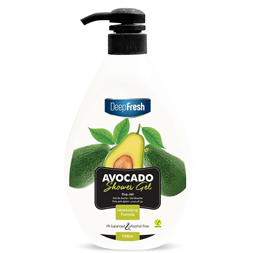 DEEP FRESH Гель для душа Avocado питательное мыло для рук deep fresh эгейские оливки