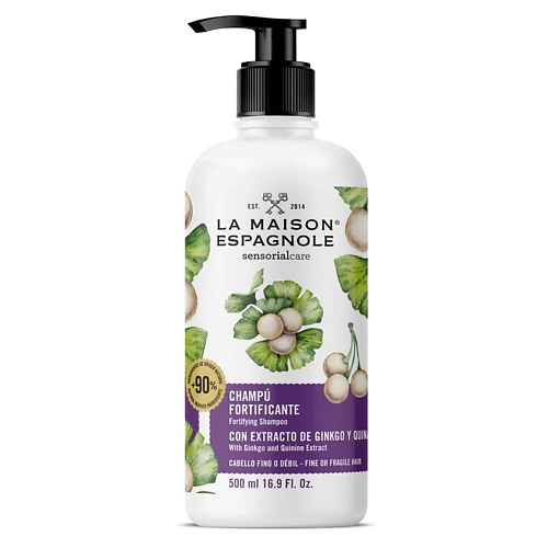 Шампунь для волос LA MAISON ESPAGNOLE Шампунь для ломких волос укрепляющий Sensorialcare Fortifying Shampoo цена и фото