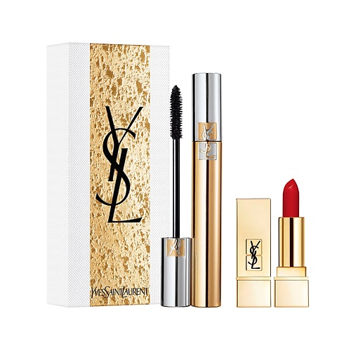 YVES SAINT LAURENT YSL Подарочный набор для макияжа с тушью Volume Effet Faux Cil набор для объема волос sdl holiday kit 2020 volume