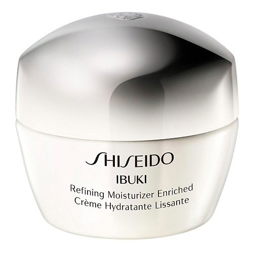 SHISEIDO Обогащённый увлажняющий крем, выравнивающий поверхность кожи, iBUKI shiseido крем для ухода за кожей вокруг глаз с интенсивным комплексом против морщин benefiance wrinkleresist24