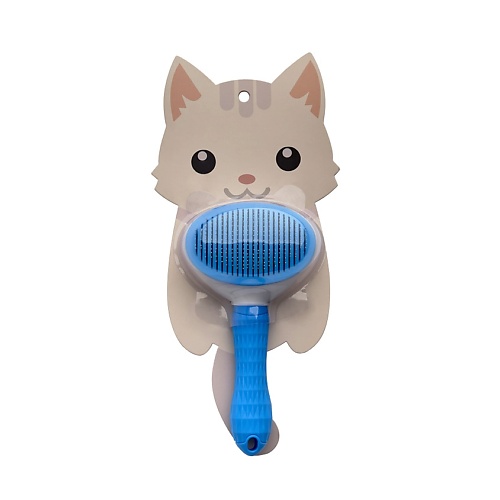 Щетка FRIEND OF MINE Щетка для собак и кошек для густой и длинной шерсти #FOM_rapunzel