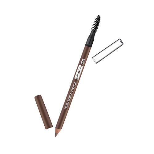 Карандаш для бровей PUPA Карандаш для бровей TRUE EYEBROW PENCIL pupa eyebrow set набор для бровей тон 03 темно коричневый