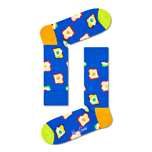 Носки HAPPY SOCKS Носки Toast носки и следки happy socks носки sunny side up 6500