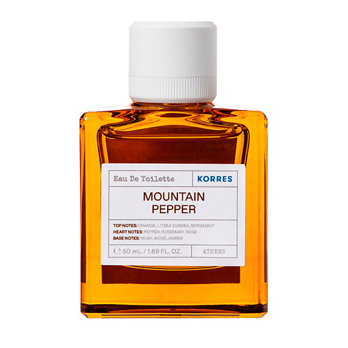 Туалетная вода KORRES Mountain Pepper гель для душа korres mountain pepper 250 мл