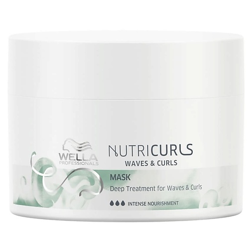 Маска для волос WELLA PROFESSIONALS Маска интенсивная питательная Nutricurls Waves&Curls Mask wella professionals маска уход для чувствительной кожи головы wella professionals invigo senso calm sensitive mask 150 мл