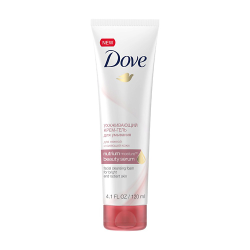 

DOVE Крем-гель для умывания ухаживающий Nutrium Moisture Beauty Serum Facial Cleansing Foam, Крем-гель для умывания ухаживающий Nutrium Moisture Beauty Serum Facial Cleansing Foam