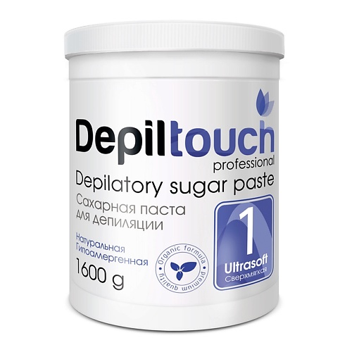 Паста для депиляции DEPILTOUCH PROFESSIONAL Сахарная паста для депиляции №1 Сверхмягкая Depilatory Sugar Paste