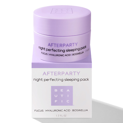 BEAUTIFIC Маска для лица Afterparty 547₽