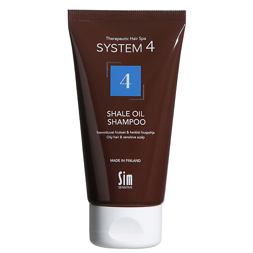 SYSTEM4 Шампунь терапевтический №4 для очень жирной и чувствительной кожи головы