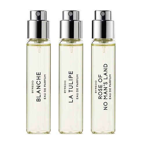 Женская парфюмерия BYREDO Набор blanche, la tulipe, rose of no man's land