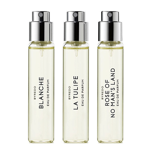 Набор парфюмерии BYREDO Набор blanche, la tulipe, rose of no man's land набор парфюмерной воды 3 12 мл byredo la selection nomade 3 шт