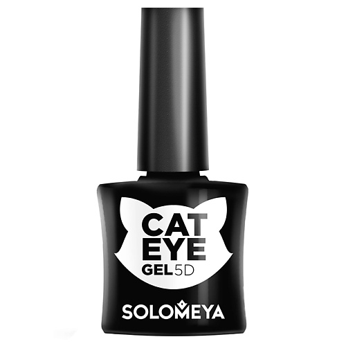 цена Гель-лак для ногтей SOLOMEYA Гель-лак с эффектом «Кошачий глаз» 5D