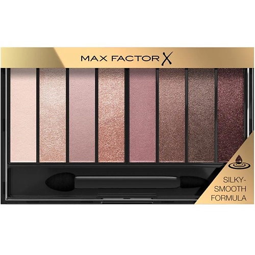 MAX FACTOR Палетка теней для век Masterpiece Nude Palette тени для век a blending pro eyeshadow palette 12609 02 сияние nude glow 6 2 г