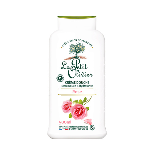 Гель для душа LE PETIT OLIVIER Крем для душа нежный Роза Rose Crème Douche крем для душа le petit olivier крем для душа нежный миндальное молочко