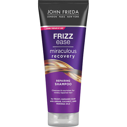 JOHN FRIEDA Шампунь для интенсивного ухода за непослушными волосами Frizz Ease MIRACULOUS RECOVERY спрей несмываемый john frieda detox