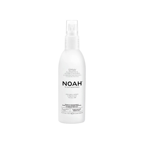 NOAH FOR YOUR NATURAL BEAUTY Спрей для волос осветляющий с маслом жожоба и авокадо