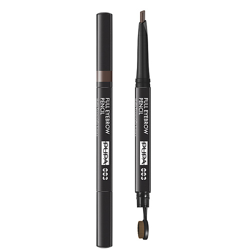 Карандаш для бровей PUPA Карандаш для бровей Full Eyebrow Pencil карандаш для бровей eyebrow pencil lápiz de cejas con cepillo flormar 401