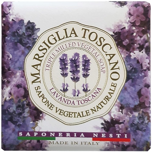NESTI DANTE Мыло Marsiglia Toscano Lavanda Toscana nesti dante мыло marsiglia in fiore almond