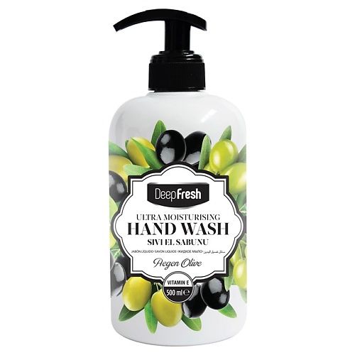 Мыло жидкое DEEP FRESH Мыло жидкое для мытья рук Aegen Olive смягчающее жидкое мыло для рук b fresh so fresh so clean 500 мл