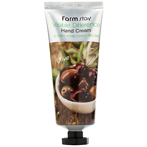 Крем для рук FARMSTAY Крем для рук с экстрактом оливы Visible Difference Hand Cream Olive farmstay крем для рук visible difference strawberry 100 мл