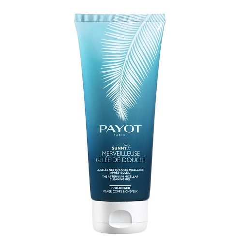 

PAYOT Гель для душа очищающий мицеллярный после загара для лица, тела, волос Sunny, Гель для душа очищающий мицеллярный после загара для лица, тела, волос Sunny