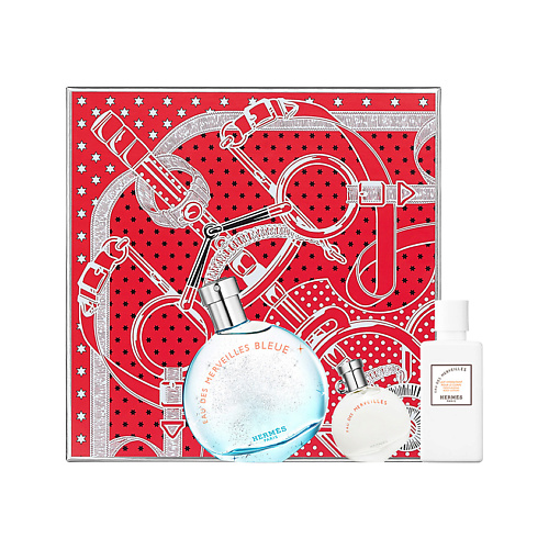 

HERMÈS Set Eau des Merveilles Bleue Eau de toilette, Set Eau des Merveilles Bleue Eau de toilette