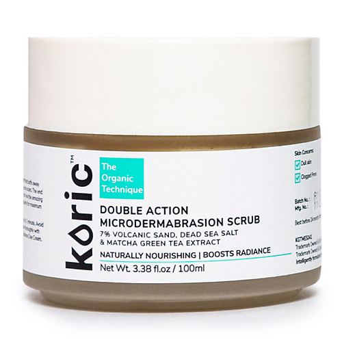 

KORIC Скраб для лица Double Action Microdermabrasion Scrub, Скраб для лица Double Action Microdermabrasion Scrub
