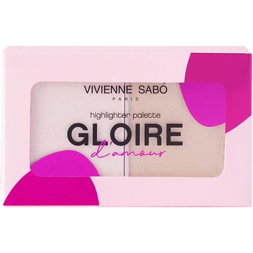 Хайлайтер для лица VIVIENNE SABO Палетка хайлайтеров Gloire d'amour цена и фото