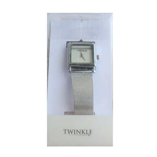 Часы TWINKLE Наручные часы с японским механизмом, модель: Square Metal марки TWINKLE модные аксессуары twinkle наручные часы с японским механизмом gray doublebelt