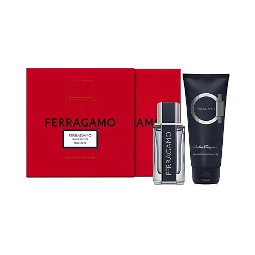 SALVATORE FERRAGAMO Подарочный набор мужской Ferragamo vichy подарочный набор дезодорант мужской clinical control 96 часов