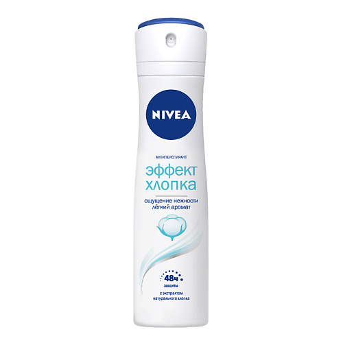 

NIVEA Антиперспирант спрей Эффект хлопка, Антиперспирант спрей Эффект хлопка
