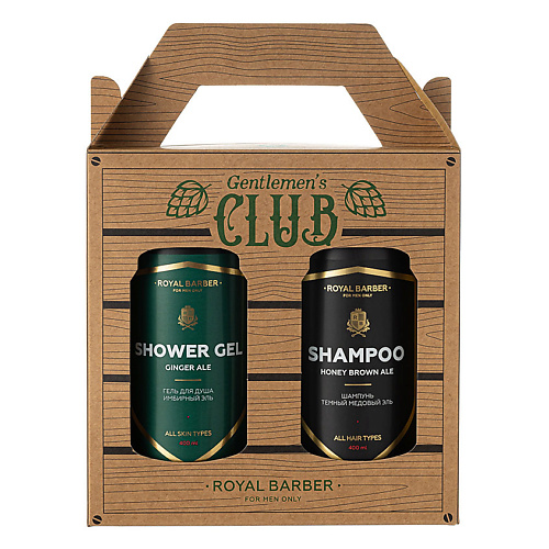 

ROYAL BARBER Набор для тела и волос Gentlemen's CLUB, Набор для тела и волос Gentlemen's CLUB