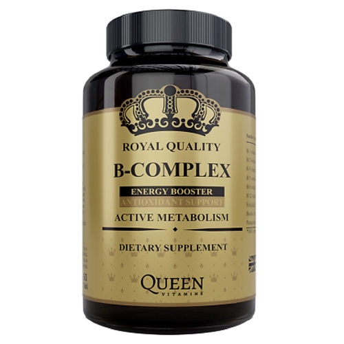 

QUEEN VITAMINS Комплекс витаминов В, Комплекс витаминов В